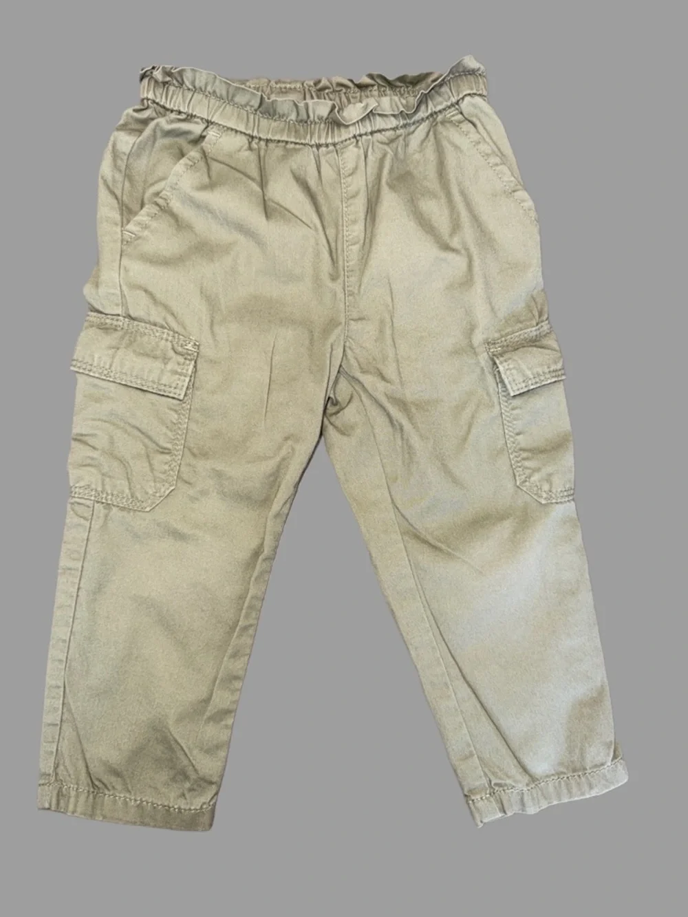 Baby Gap Cargo Pull on Pants Bundle l Toddler Girl | 18-24 Mos. | Like New